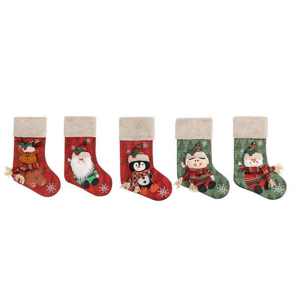 Julstrumpa för träddekoration, Julgodispåse Snowman