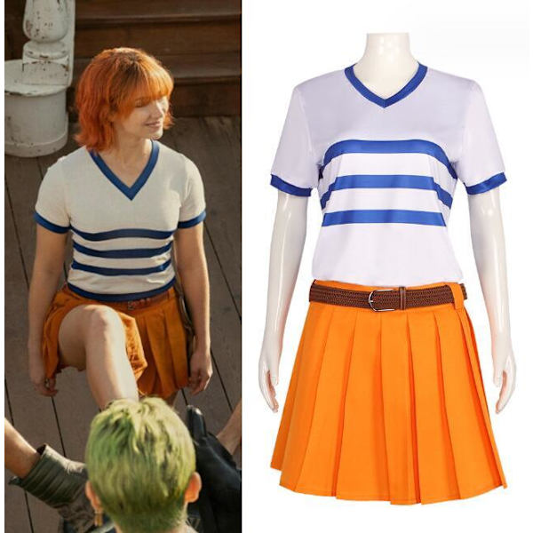 Kings of Thieves Live Action Nami Cosplay Kostym M