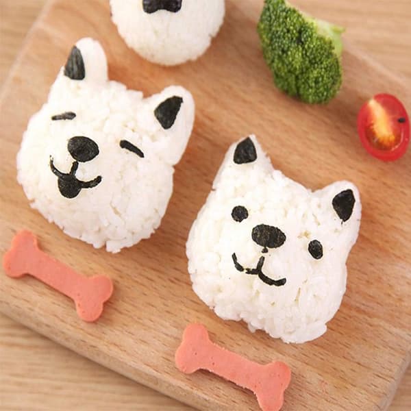 Sushi-sett for å lage risboller, Bento-tilbehør Yellow