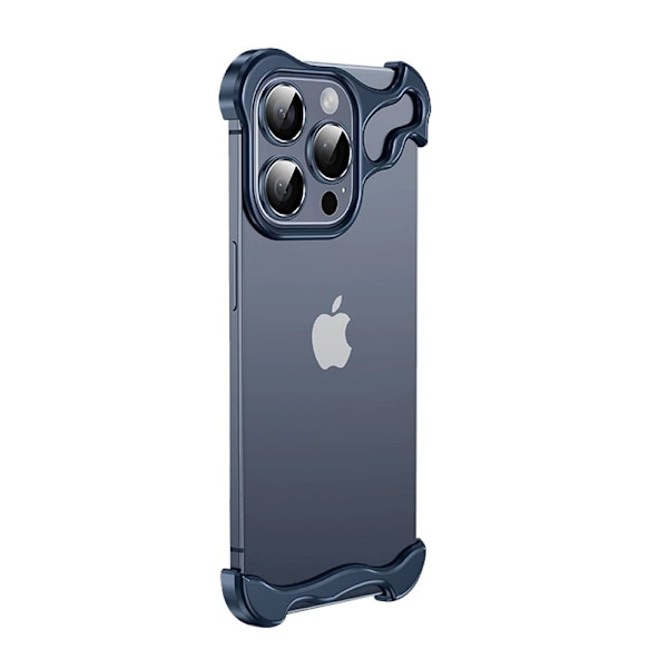 Ramlöst Telefonskal för iPhone 14 Blue iPhone 12