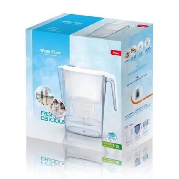 3,6L Vannrenser med Multifiltrering for Bakterieremoving til Hjemmet Green
