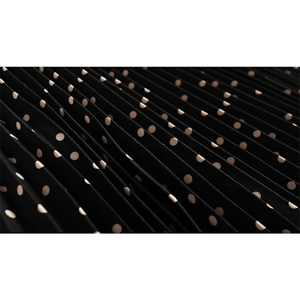 Dame Midi Tulle Skjørt Elastisk Højtaljet Skjørt Black M