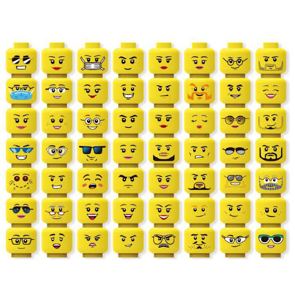 56st Mini Expressions Figurer Block Set yellow