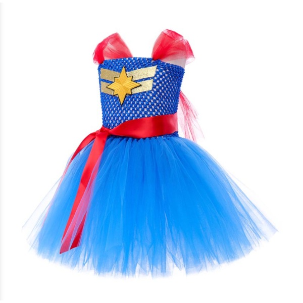 Justice League Supergirl Tutu-mekko Lapselle 150-165