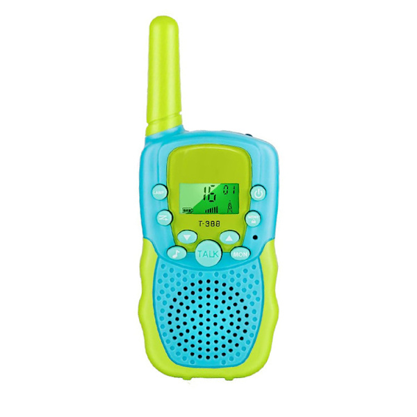 3 km lång räckvidd Walky Talky för barn Green