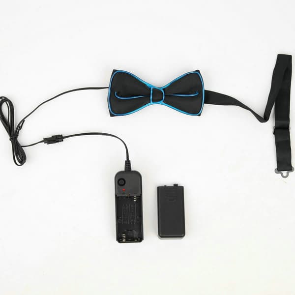 LED Light Up fluga, Glow Neon in the Dark LED fluga Blue