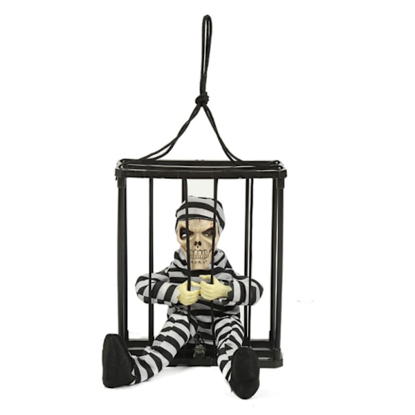 Halloween Skeleton Skull Death Prisoner Rörelsesensor B