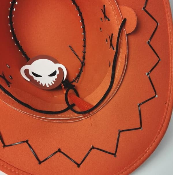 Anime Mocka Orange Cowboyhatt M（56-58cm）