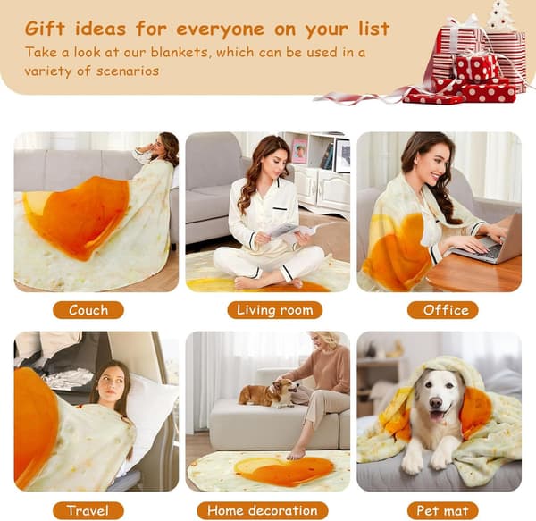 Mat-teppe, Morsomt Egg-teppe Q3 120*120cm