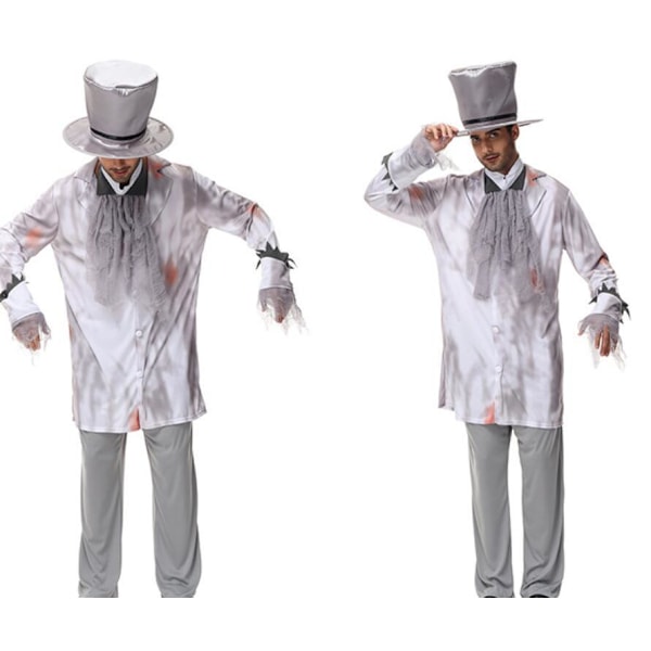 Halloween Zombie -asu Vanhemmat ja Lapsi Men XL