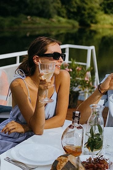 Retro rektangulära solglasögon för kvinnor fyrkantiga glasögon C5
