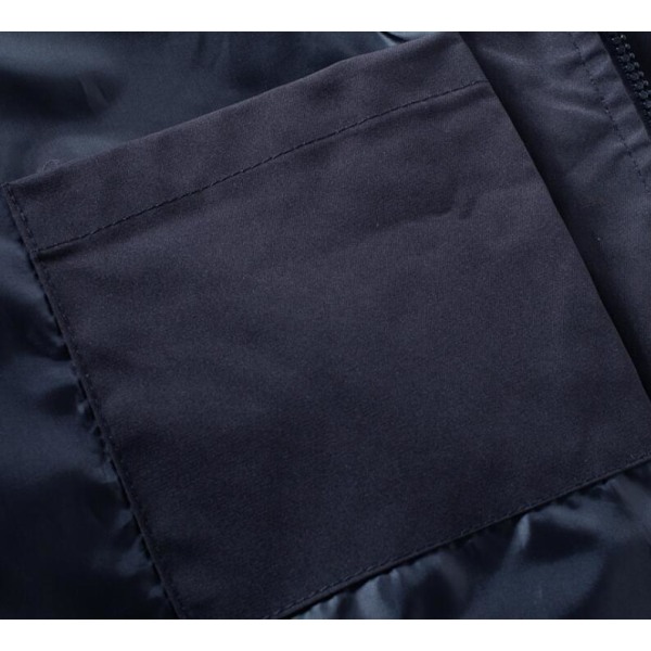 Arbetsjacka för män med broderad basebolljacka 2XL