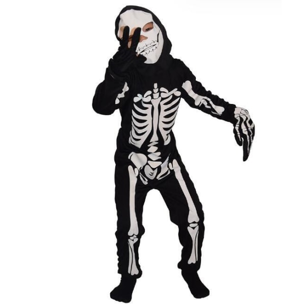 Halloween Lapsen Luuranko Haamu Asuste M