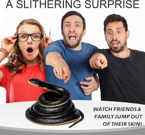 Orm Prank med String Clip, Golf Orm Prank, Clip på Orm Prank