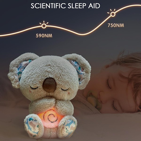 Plysch ångest Relief Koala, andningsutter gosedjur leksak