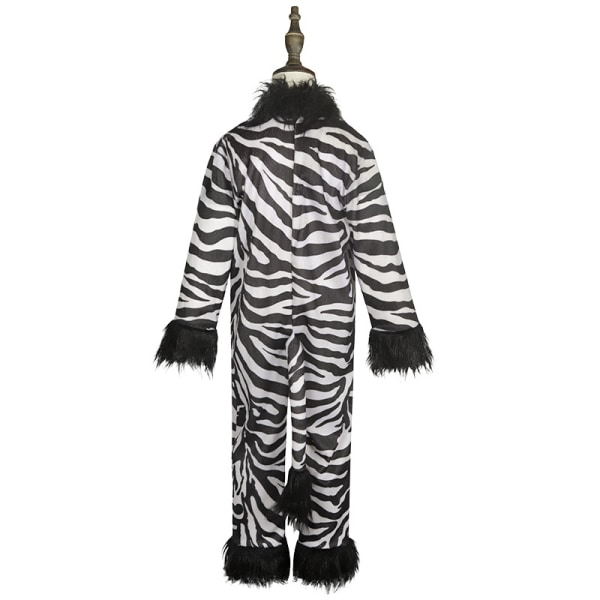 Zebra-kostyme for barn - Cosplay Halloween Dyrekostyme M