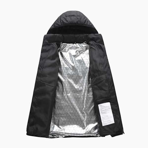 Miesten lämmitettävät takit, lämmitettävät talvitakit, huppari 2XL