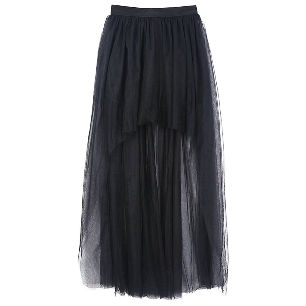 Dame High-Low Lang Tutu Tulle Skørt M