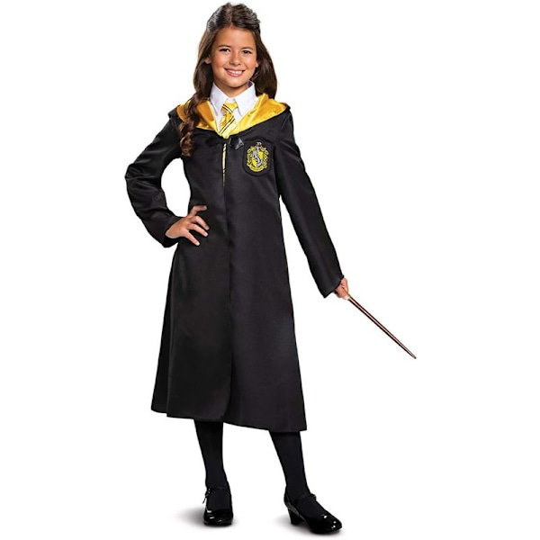 Harry Potter Barnkläder Klassisk Slytherin Roba Kostym Yellow-Adult M