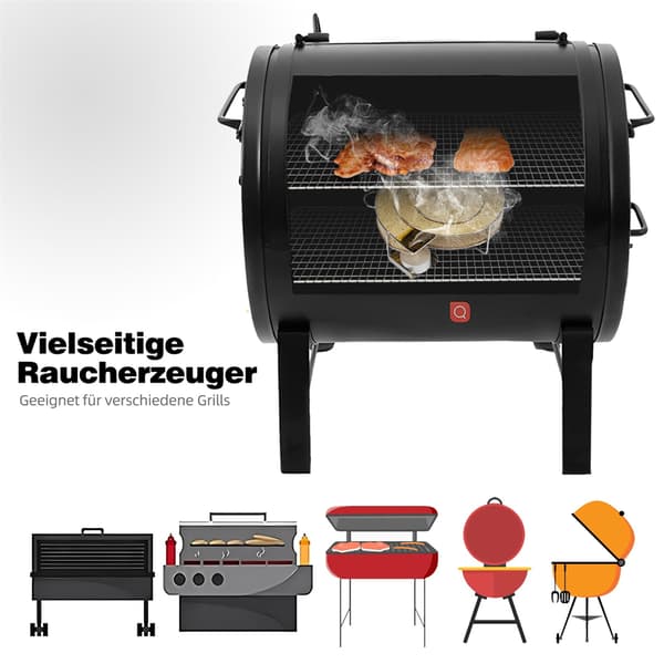 Kaldrøykgenerator, Smoking Snail med børste og krok