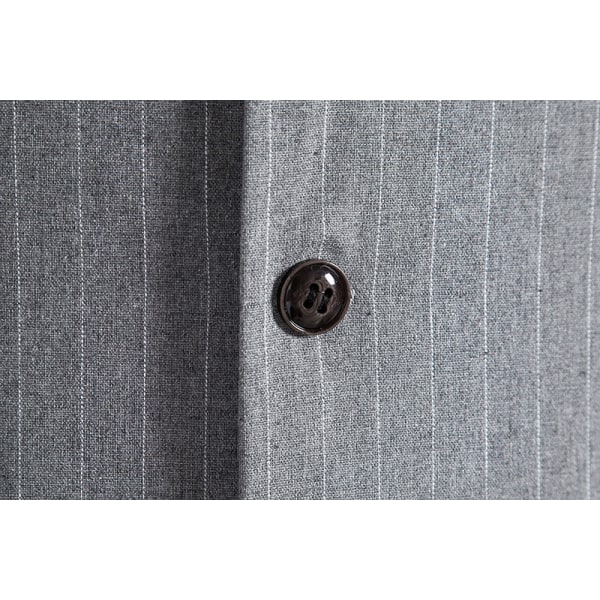 Herrevest Slim Fit Waistcoat Forretningsvest Light Grey M