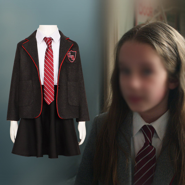 Jente Matilda the Musical Cosplay Kostyme Halloween Antrekksett 120