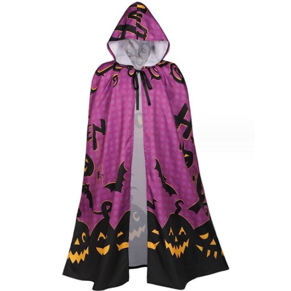 Unisex Halloween Tryckt Kappa Häxkappa Purple