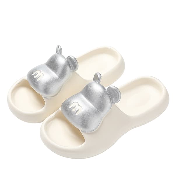 Sommar Cartoon Sandaler Dam Hemtofflor White 40-41