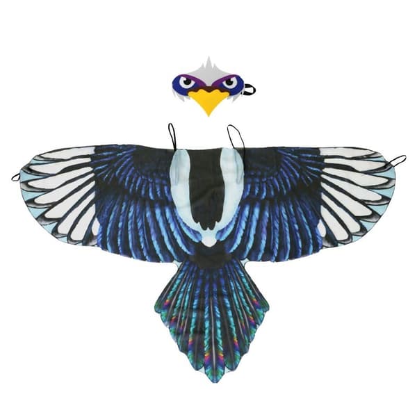 Uggla-Kostym för Barn med Mask blue