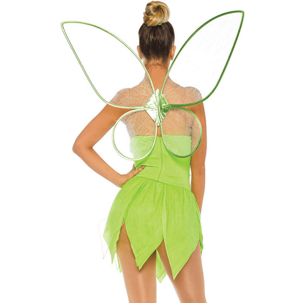 Pretty Pixie Fairy Kostym för kvinnor green L