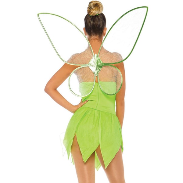 Pretty Pixie Fairy Kostym för kvinnor green M