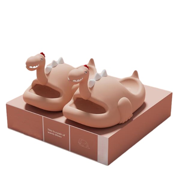 Dames EVA Dinosaur Formet Utesko Pink 39-40