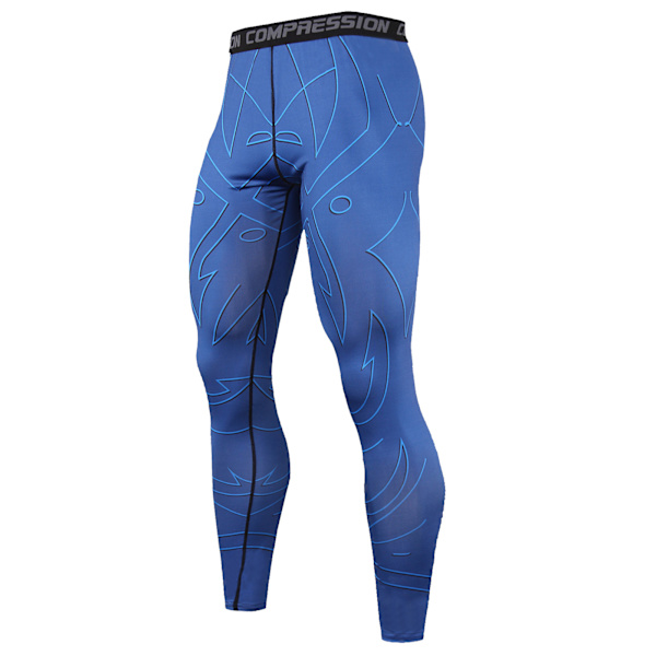 Träningskompressionsbyxor Herr Leggings color4 XL