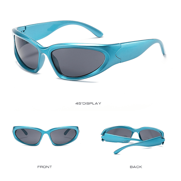 Polariserade solglasögon för kvinnor, premium modesolglasögon blue