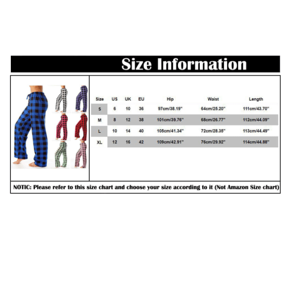 Dam Casual Long Pyjamas Lounge Byxor Sovkläder red S