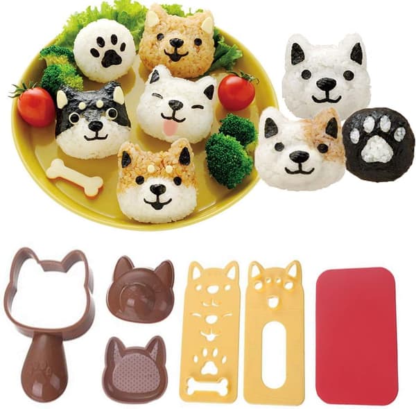Sushi-sett for å lage risboller, Bento-tilbehør Yellow