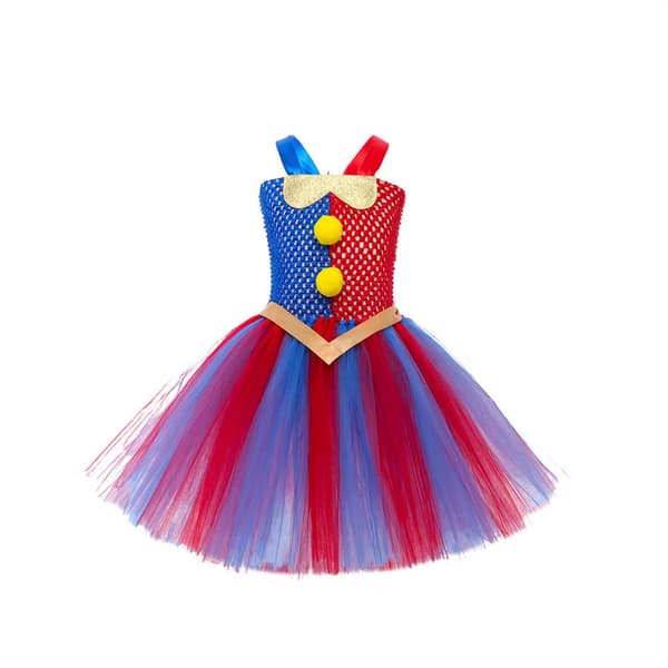 Cirkusdräkt för flickor Cirkus Cosplay Klänning M/100