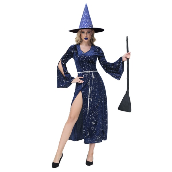 Kvinnor Wicked Witch Kostym Halloween L