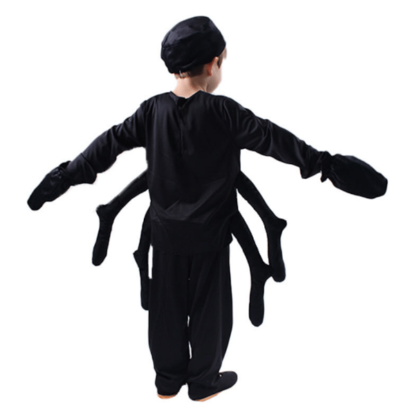 Spindeldräkt för barn, perfekt för Halloween M