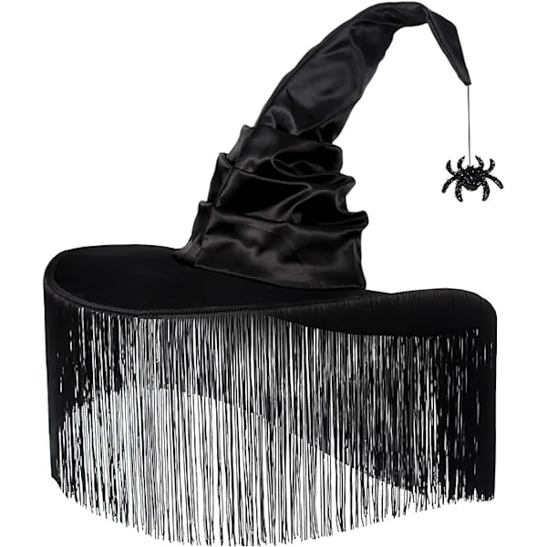 Halloween-kostym för kvinnor - Svarta häxhattar Black