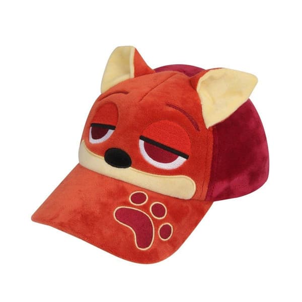 Zootopia Judy & Nick Baseball Cap - Sød Tegneseriefigur Justerbar Snapback A