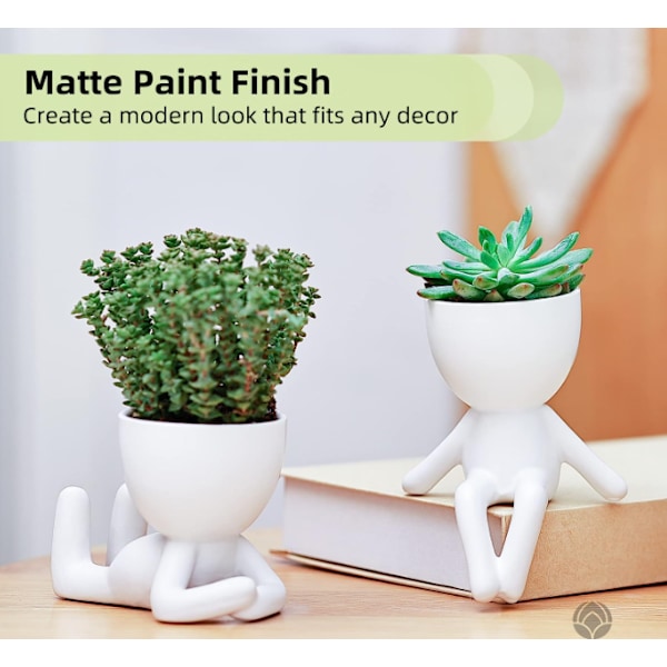 Mini Dekorative Potter til Planter Style 11