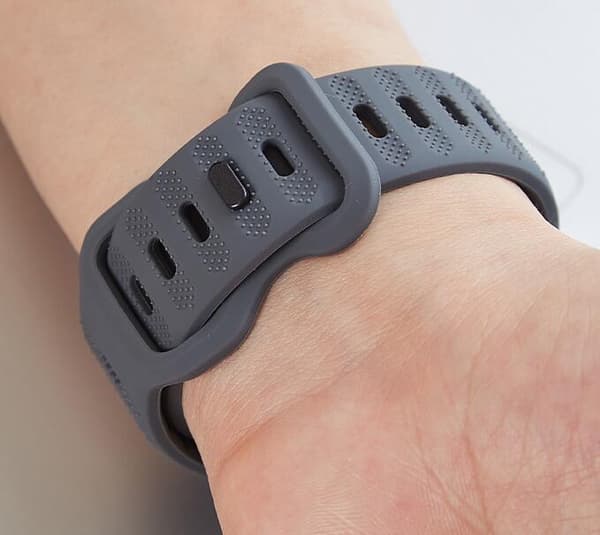 Sommerfugl-spenne Silikonreim til Apple Watch Yellow 38-40-41MM
