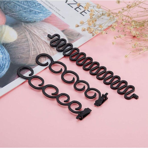 Set DIY Hårstylingtillbehör Set 7pcs