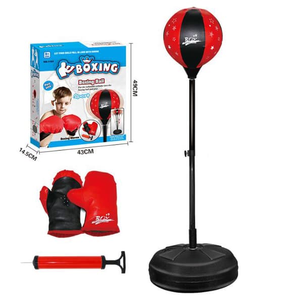 Boxningssäck och boxhandskar set för barn Suitable for ages 4 to 15