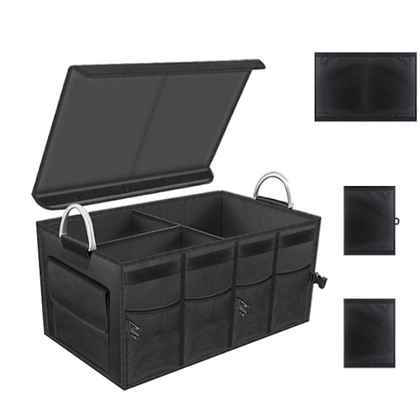 Trunk Organizer Cargo Organizer Trunk förvaring black L