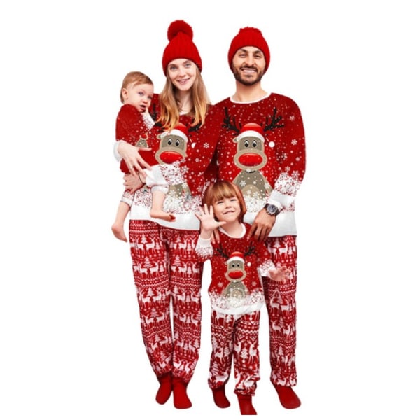 Familj julpyjamas outfit DAD XL