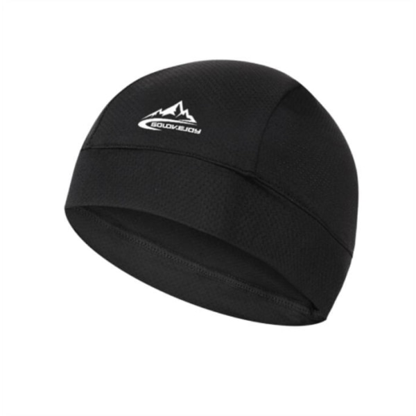 Solskydd för män Ice Silk Cap Black