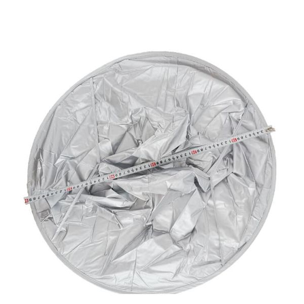 Frisörkape Hårklippningskap, Frisörkappor silver