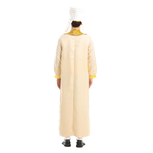 Aladdin Prince Vuxen kostym för Halloween yellow L